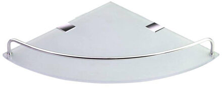 Sapho Glazen Hoek Planchet Sapho Rumba 25x4.2x25 cm Chroom