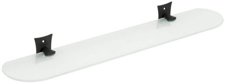 Sapho Glazen Planchet Sapho Rebecca 56x6.4 cm Ovaal Zwart Sapho