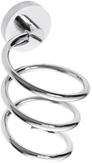 Sapho Haardrogerhouder Sapho X-Round 15.5x10 cm Hangend Chroom Sapho