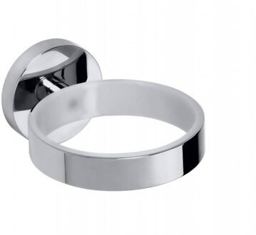 Sapho Haardrogerhouder Sapho X-Round 5.5x8 cm Hangend Chroom