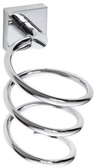 Sapho Haardrogerhouder Sapho X-Square 15.5x10 cm Hangend Chroom Sapho