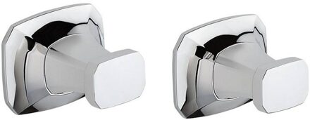 Sapho Handdoekhaak 2PCS Sapho Aida 5x4 cm Chroom Sapho