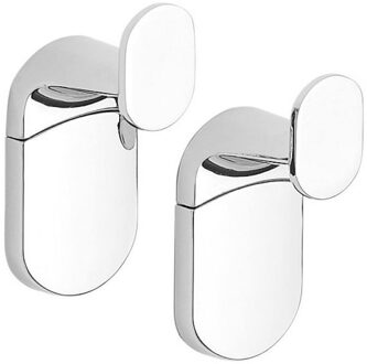 Sapho Handdoekhaak 2PCS Sapho Zero 6.3x3 cm Chroom Sapho