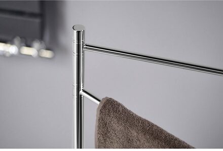 Sapho Handdoekhouder Sapho Gedy Vrijstaand 84 cm Chroom Sapho
