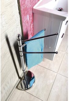 Sapho Handdoekhouder Sapho Hibiscus Vrijstaand 90.5 cm Chroom Sapho