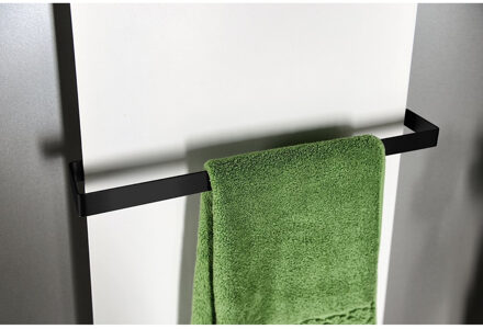 Sapho Handdoekhouder voor Radiator Sapho Tabella 39x5x8 cm Mat Zwart