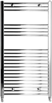 Sapho Handdoekradiator Sapho Alya Recht 60x111.8 cm 364W Chroom Sapho