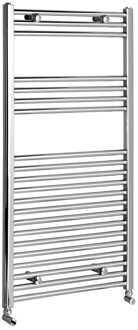 Sapho Handdoekradiator Sapho Alya Recht 60x111.8 cm 364W Chroom Wit