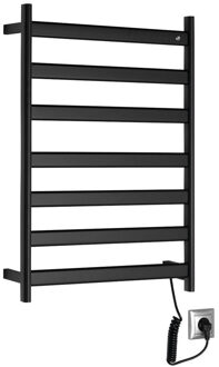 Sapho Handdoekradiator Sapho Elias 49x73 cm Mat Zwart