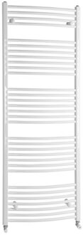 Sapho Handdoekradiator Sapho Orbit Gebogen 45x170 cm 732W Wit