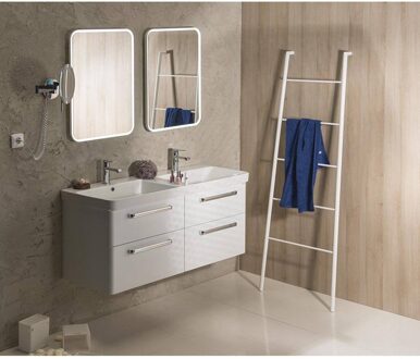 Sapho Handdoekrek Sapho Sega Staand 55x170x7 cm Wit