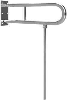 Sapho Handgreep U-Vorm Vouwbaar met Steun Sapho Handicap 60 cm Roestvrij Staal