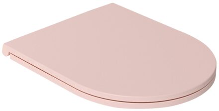 Sapho Infinity softclose toiletzitting roze mat