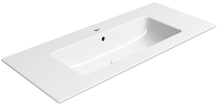 Sapho Keramiek Wastafel Sapho Pura 102x46 cm Wit ExtraGlaze