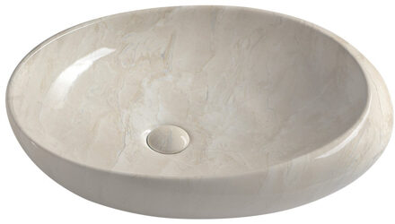 Sapho Keramische Opbouw Waskom Sapho Dalma 68x44 cm Beige