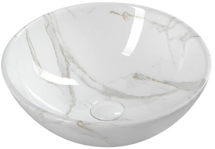 Sapho Keramische Opbouw Waskom Sapho Dalma ø 42 cm Wit