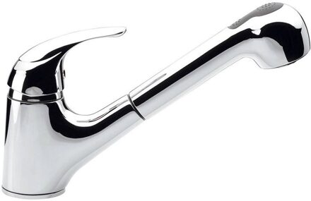 Sapho Keukenmengkraan Sapho Saly 1-hendel 20 cm met Uittrekbare Spray Chroom Sapho