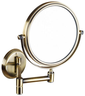 Sapho Make-up / Scheerspiegel Sapho Wandmontage Rond 15 cm Brons