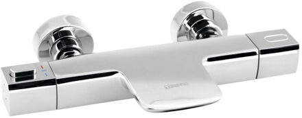 Sapho Opbouw Badkraan Sapho Mixona Thermostaat 2-knop 16.3 cm Chroom