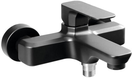 Sapho Opbouw Badkraan Sapho Spy Mengkraan 1-hendel 19.5 cm Mat Zwart
