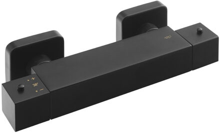 Sapho Opbouw Douchekraan Thermostatisch Sapho Dimy 2-knop Mat Zwart Sapho