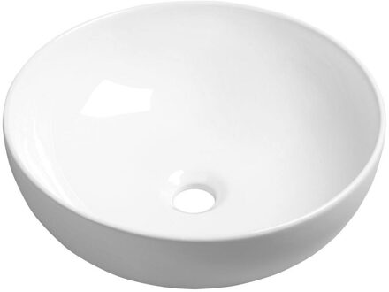 Sapho Opbouw waskom Sapho Rondane 40x40x15 cm Keramiek Wit