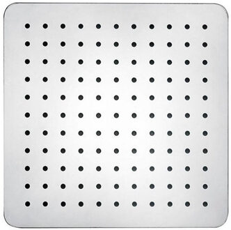 Sapho Regendouchekop Sapho Slim Vierkant 25 cm Gepolijst RVS