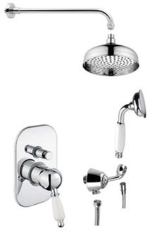 Sapho Regendoucheset Sapho Kirke Inbouw Met Handdouche Chroom Sapho