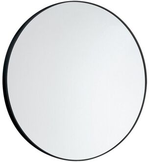 Sapho Ronde Wandspiegel Sapho 60 cm Zwart