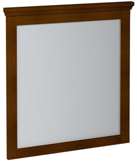 Sapho Spiegel met Houten Frame Sapho Cross Massief Hout 70x80 cm Bruin