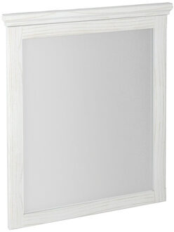 Sapho Spiegel met Houten Frame Sapho Cross Wit Hout 60x80 cm