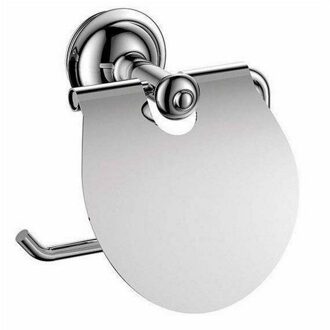 Sapho Toiletrolhouder Sapho Astor 15.3x14.5 cm met Klep Chroom Sapho