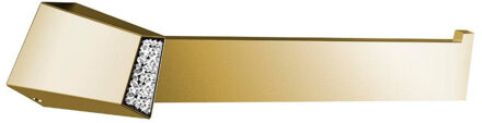 Sapho Toiletrolhouder Sapho Soul Crystal 23.8 cm Goud Wit Chroom