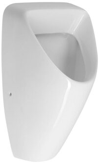 Sapho Urinoir Bruckner Schwarn 34x55x31 cm Rond Met Achterinlaat Wit Sapho