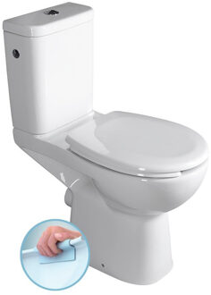 Sapho Verhoogd Toilet Sapho Handicap P-Trap Wit