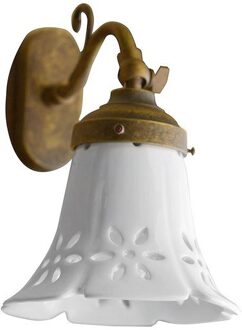 Sapho Vintage Marsala wandlamp E14 40W brons