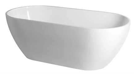 Sapho Vrijstaand Bad Sapho Reduta Gegoten Marmer 150x75x46 cm Wit