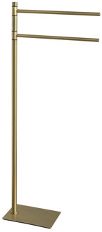 Sapho Vrijstaand Handdoekhouder Sapho Trilly Mat Goud