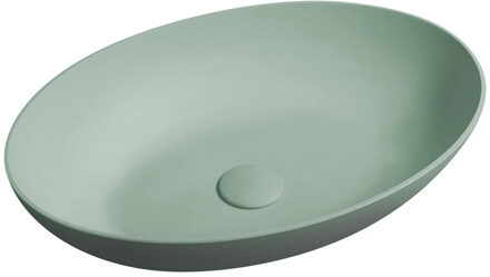 Sapho Vrijstaand Waskom Sapho Formigo 60x40 cm Groen