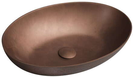 Sapho Vrijstaand Waskom Sapho Formigo 60x40 cm Koper