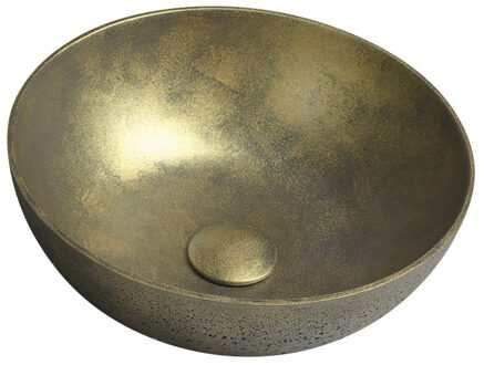 Sapho Vrijstaand Waskom Sapho Formigo dia. 39 cm Rond Goud