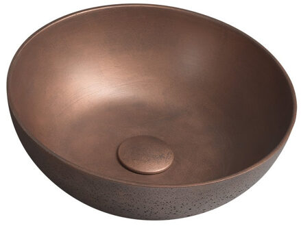 Sapho Vrijstaand Waskom Sapho Formigo dia. 39 cm Rond Koper