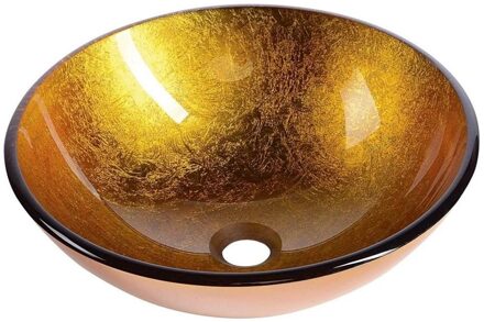 Sapho Waskom Sapho Beauty Rond 42 cm cm Goud Oranje Sapho