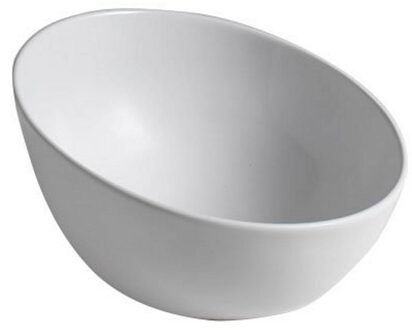 Sapho Waskom Sapho Dome Obliquo Rond 44.5 cm Keramiek Wit