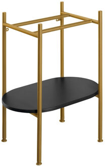 Sapho Wastafel Frame met Onderplank Sapho Puno 40x82x36 cm Goud Mat