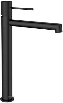 Sapho Wastafel Mengkraan Hoog Sapho Solaris Zwart Mat