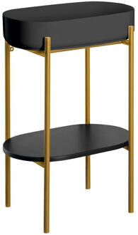 Sapho Wastafel met Onderplank Sapho Puno 55x86x36 cm Mat Goud