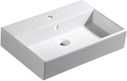 Sapho Wastafel Sapho Purity Rechthoekig 60x42 cm Keramiek Wit Sapho