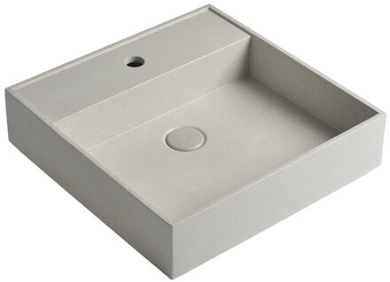 Sapho Wastafel Sapho Quadrado 46x46 cm Wit