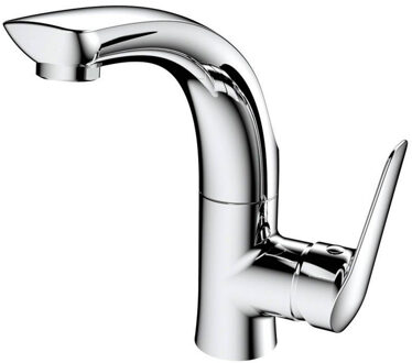 Sapho Wastafelkraan Sapho Soliter 1-hendel Gebogen 20.7 cm Chroom Sapho